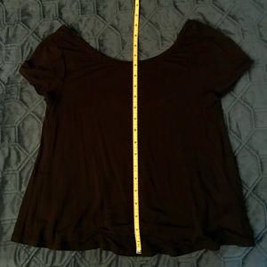 Black yoga/ballet top